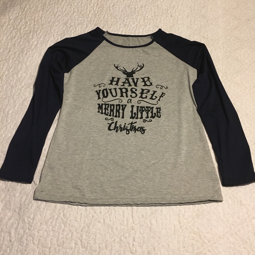 Christmas long sleeve shirt NWOT